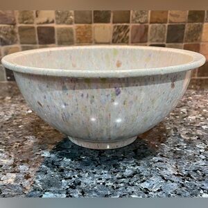 Vintage Texas Ware Confetti Melamine Bowl #118 10 inches